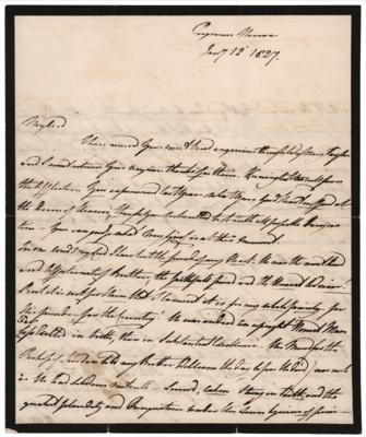 Lot #290 King George III Children (3) Autograph Letters Signed: Princess Augusta Sophia and Princes Adolphus and Augustus Frederick - Image 2