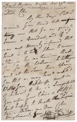 Lot #290 King George III Children (3) Autograph Letters Signed: Princess Augusta Sophia and Princes Adolphus and Augustus Frederick - Image 4