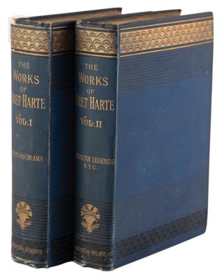 Lot #604 Bret Harte Signed Book Set - The Complete Works - Image 1