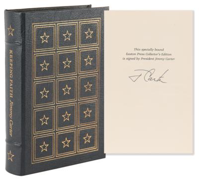 Lot #47 Jimmy Carter Signed Book - Keeping Faith - Image 1