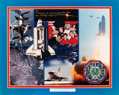 Lot #491 STS-29 and STS-91 Crew-Signed Flown Patch Displays, Presented to Astronaut Joe Tanner - Image 2