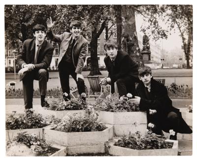 Lot #637 Beatles Signed Photograph - Pictured at London's Russell Square - Image 3