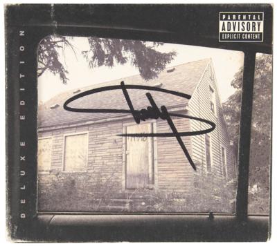 Lot #753 Eminem Signed CD - The Marshall Mathers LP 2 (Deluxe Edition) - Image 1