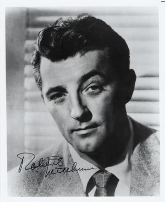 Lot #883 Robert Mitchum Signed Photograph - Image 1