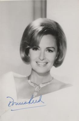 Lot #897 Donna Reed Signed Photograph - Image 1