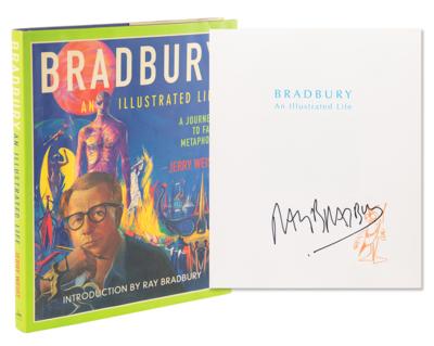 Lot #585 Ray Bradbury Signed Book - An Illustrated Life - Image 1