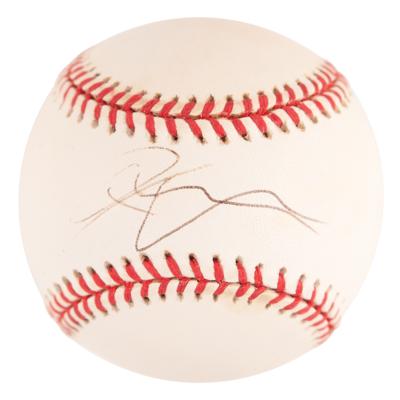 Lot #921 Quentin Tarantino Signed Baseball - Image 1