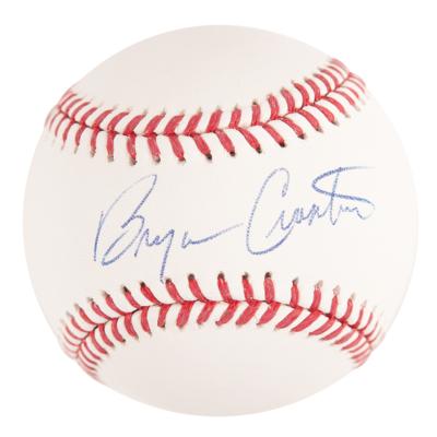 Lot #814 Bryan Cranston Signed Baseball - Image 1