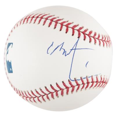 Lot #869 Martin Lawrence Signed Baseball - Image 1