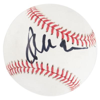 Lot #885 Julianne Moore Signed Baseball - Image 1