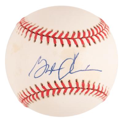 Lot #806 George Carlin Signed Baseball - Image 1