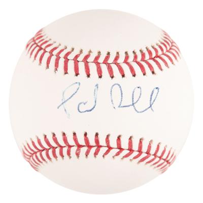 Lot #901 Paul Rudd Signed Baseball - Image 1