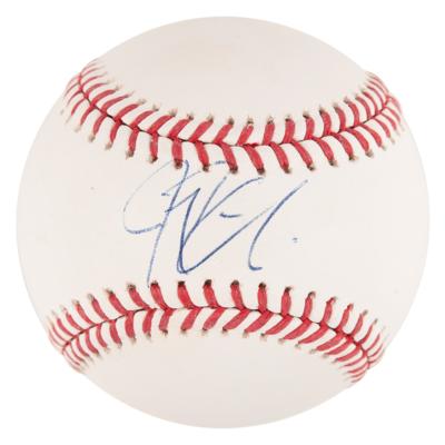 Lot #866 John Krasinski Signed Baseball - Image 1