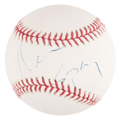 Lot #911 Kevin Spacey Signed Baseball - Image 1