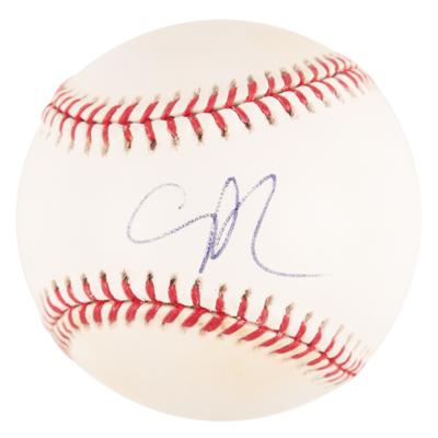 Lot #788 Casey Affleck Signed Baseball