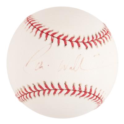 Lot #932 Robin Williams Signed Baseball - Image 1