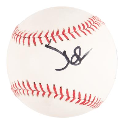 Lot #843 Joseph Gordon-Levitt Signed Baseball - Image 1