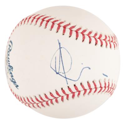 Lot #838 Andy Garcia Signed Baseball - Image 1