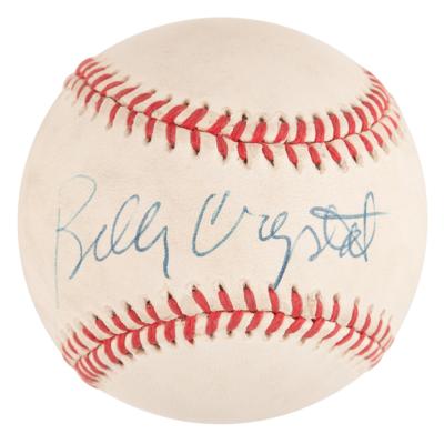 Lot #818 Billy Crystal Signed Baseball - Image 1