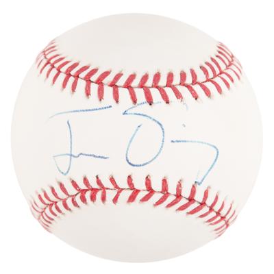 Lot #831 Jesse Eisenberg Signed Baseball - Image 1