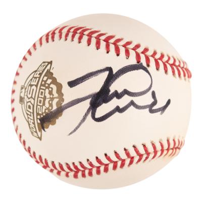 Lot #817 Tom Cruise Signed Baseball - Image 1