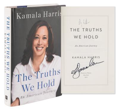 Lot #71 Kamala Harris and Doug Emhoff Signed Book - Image 1