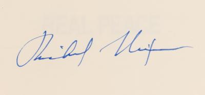 Lot #99 Richard Nixon (2) Signed Items - Book and Typed Letter - Image 2