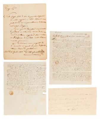 Lot #571 Unification of Italy Letter and Poem Collection from Patriots Arnaldo Fusinato, Giuseppe Mazzini, Cesare Battisti, and Others - Image 11