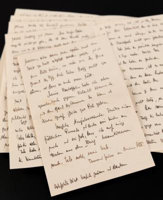 Lot #197 Otto Hahn War-Dated 24-Page Autograph Letter Signed from the Western Front, Sending Holiday Wishes and News of the ‘Christmas Truce’ Miracle - Image 1