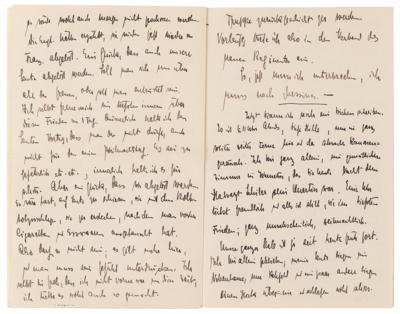 Lot #197 Otto Hahn War-Dated 24-Page Autograph Letter Signed from the Western Front, Sending Holiday Wishes and News of the ‘Christmas Truce’ Miracle - Image 13