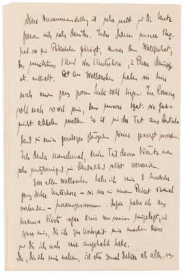 Lot #197 Otto Hahn War-Dated 24-Page Autograph Letter Signed from the Western Front, Sending Holiday Wishes and News of the ‘Christmas Truce’ Miracle - Image 15