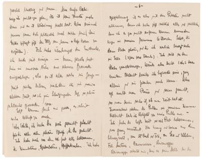 Lot #197 Otto Hahn War-Dated 24-Page Autograph Letter Signed from the Western Front, Sending Holiday Wishes and News of the ‘Christmas Truce’ Miracle - Image 8