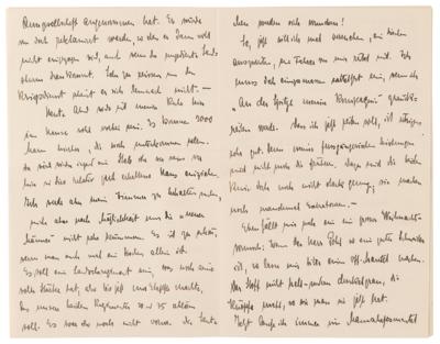 Lot #197 Otto Hahn War-Dated 24-Page Autograph Letter Signed from the Western Front, Sending Holiday Wishes and News of the ‘Christmas Truce’ Miracle - Image 9