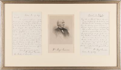 Lot #147 William Lloyd Garrison Autograph Letter Signed and "Sonnet to Liberty" Manuscript - "One of the Sonnets that I wrote during the Anti-Slavery struggle" - Image 1