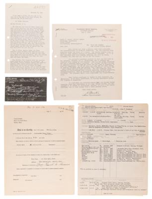 Lot #178 Malcolm X Prison Archive: (80+) Documents with an Autograph Letter Signed, Mug Shot Photograph, and Internal Records - Image 17