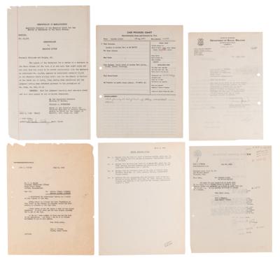 Lot #178 Malcolm X Prison Archive: (80+) Documents with an Autograph Letter Signed, Mug Shot Photograph, and Internal Records - Image 20