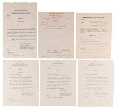 Lot #178 Malcolm X Prison Archive: (80+) Documents with an Autograph Letter Signed, Mug Shot Photograph, and Internal Records - Image 24