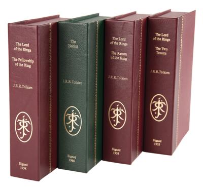 Lot #578 J. R. R. Tolkien (4) Signed Books - The Hobbit and the Lord of the Rings Trilogy - Image 14