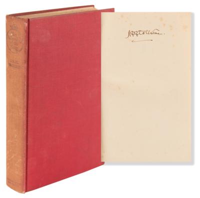 Lot #578 J. R. R. Tolkien (4) Signed Books - The Hobbit and the Lord of the Rings Trilogy - Image 2