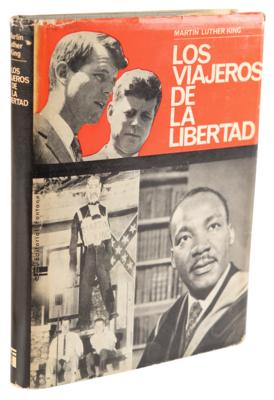 Lot #173 Martin Luther King, Jr. Signed Contract for a Spanish Version of 'Stride Toward Freedom,' with His Literary Agent's File Copy of the Book - Image 6