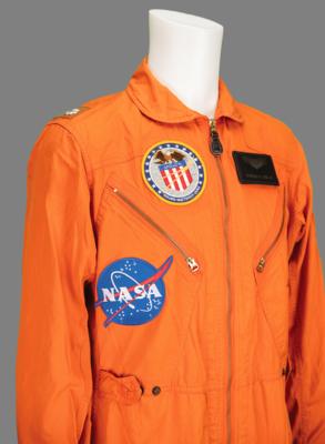 Lot #6341 Charlie Duke Signed USAF K-2B Flight Suit - Image 4