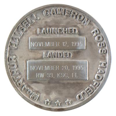 Lot #6445 STS-74 Flown Robbins Medallion - Image 2