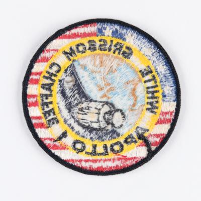 Lot #6068 Apollo 1 Crew Patch Presented to Deke Slayton by Gus Grissom - Image 2