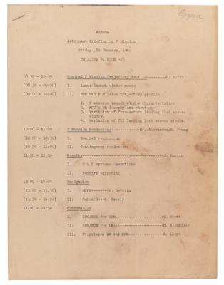 Lot #6110 Gordon Cooper's Apollo 10 Training and Checkups Notebook, Used Extensively by the Mission's Backup Commander - Image 10