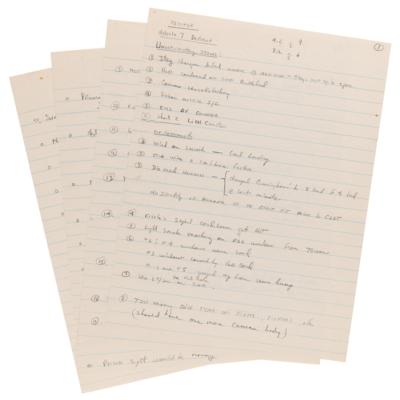 Lot #6110 Gordon Cooper's Apollo 10 Training and Checkups Notebook, Used Extensively by the Mission's Backup Commander - Image 12