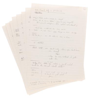 Lot #6110 Gordon Cooper's Apollo 10 Training and Checkups Notebook, Used Extensively by the Mission's Backup Commander - Image 14