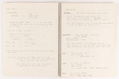 Lot #6110 Gordon Cooper's Apollo 10 Training and Checkups Notebook, Used Extensively by the Mission's Backup Commander - Image 5