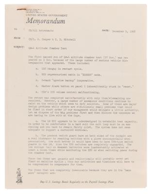 Lot #6110 Gordon Cooper's Apollo 10 Training and Checkups Notebook, Used Extensively by the Mission's Backup Commander - Image 9