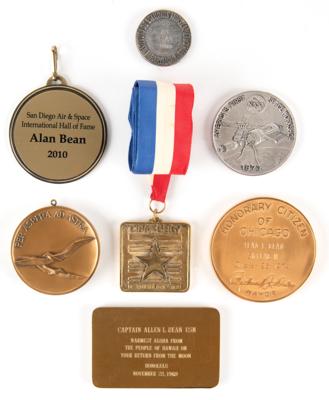 Lot #6184 Honorary Awards (13) - From the Personal Collection of Alan Bean - Image 2