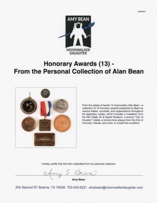 Lot #6184 Honorary Awards (13) - From the Personal Collection of Alan Bean - Image 4